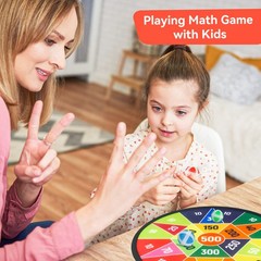 14″ Dart Board for Kids, Dart Game for 3 4 5 6 7 8 9 10 Years Old Boys & Girls w