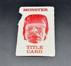 Rare Athol 1975 Creature Features – Game of Horror Movie Monsters (Complete)