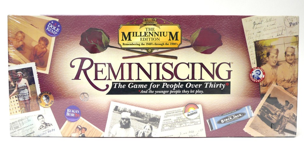 SEALED Reminiscing Board Game MILLENNIUM EDITION 1940-1990’s TDC Games