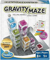 Thinkfun Gravity Maze – Falling Marble Logic Game – Challenging STEM Toy for Kid