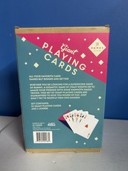 The Games Club Giant Playing Cards 8.25” x 5.5” – SEALED!