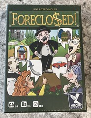 Foreclosed Board Game – Mercury Games New & Sealed