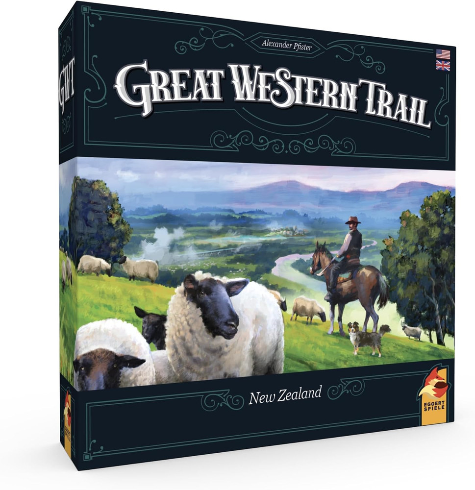 Great Western Trail 2Nd Edition New Zealand Board Game – Embark on a Unique Catt