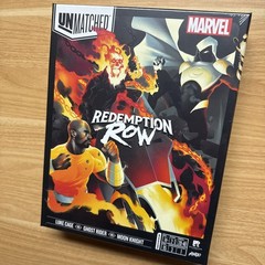 Unmatched Marvel Redemption Row Board Game Moon knight Ghost Rider & Luke Cage