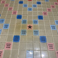 Vtg Scrabble Deluxe Edition Game Turntable Rotating Board 1989 100% Complete