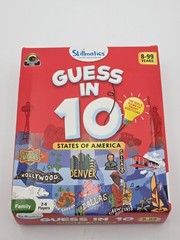 Skillmatics Guess in 10 States of America Game 2-6 Players Ages 8-99