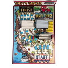 Patomike California Vanity Chase Board Game Unisex Vintage 1988