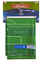 Subbuteo CHAMPIONS LEAGUE OFFICIAL PITCH Soccer Board Table Game Toy Miniatures