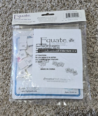 NEW Equate Equation Thinking Game Advanced Set 197 Tiles ONLY Math Homeschool