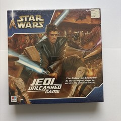 Rare Star Wars Jedi Unleashed Board Game Battle Geonosis MB 2002 – New Sealed