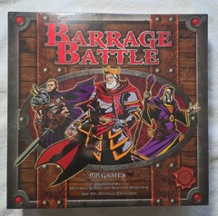 Barrage Battle Board Game Strategy MK Games 2016 Complete