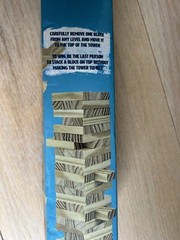 Jeu De Tour wood Tumbling Tower Game