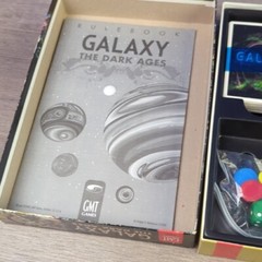Used – (Vintage) Galaxy The Dark Ages GMT Games Science Fiction Combat Card Game