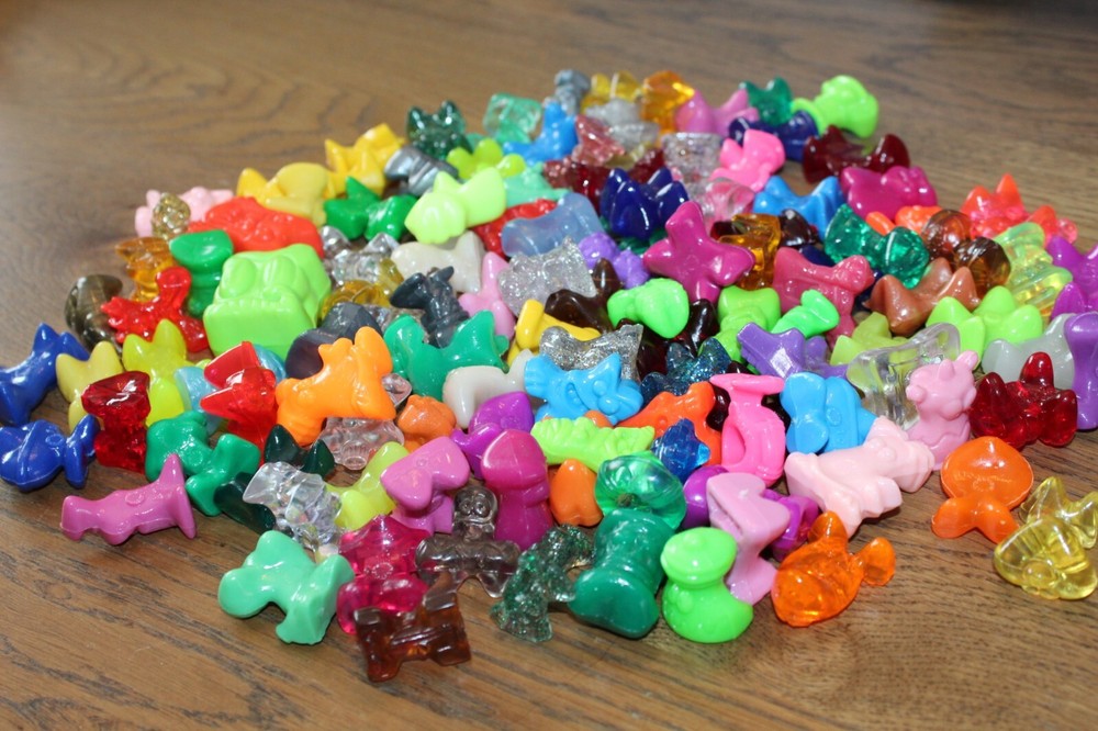 RANDOM Set Lot *8* Classic CRAZY BONES GOGOS Gogo Mutants 90s 80s Vintage VTG.