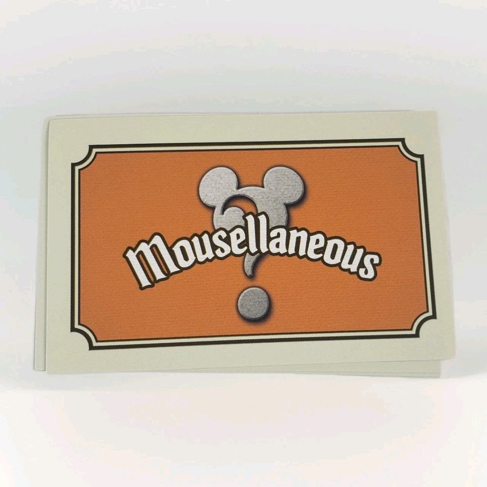 Monopoly Disney Vacation Club Edition 16 Mousellaneous Cards Only (cc102)