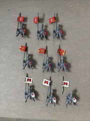 1992 Battle Masters Board Game Lot 9 Imperial Knights Figures Games Workshop MB