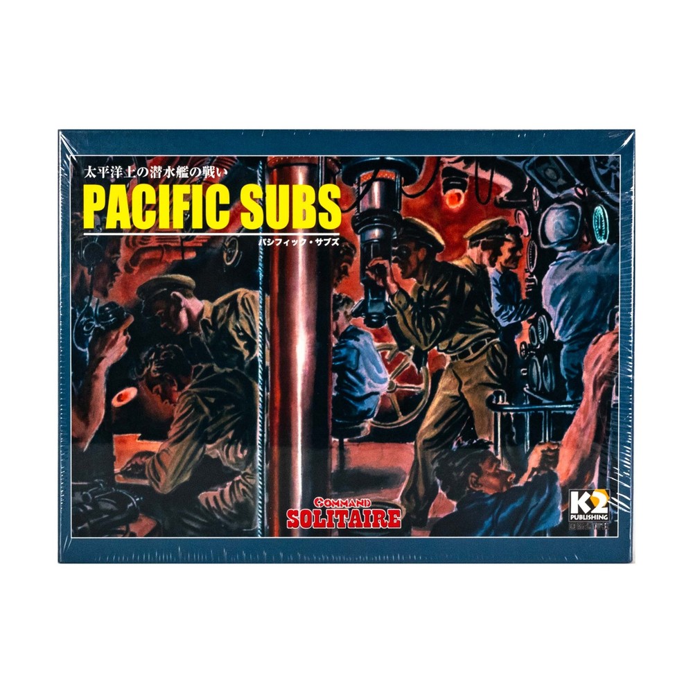 Kokusai-Tsushin Wargame Pacific Subs (Japanese Ed) Box SW (New)