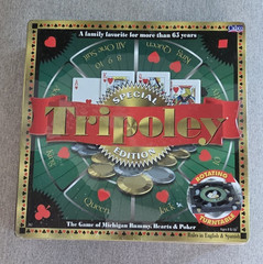 Tripoley Tin Special Edition Board Game Cadaco 2000 New Sealed