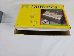 Vintage 1992 Pavilion Double Twelve Dominos – Multi-color Dots – Complete & Mint