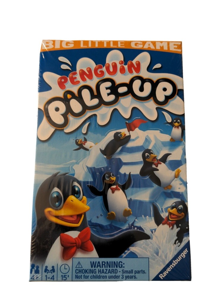 Ravensburger Penguin Pile Up Travel Game for Children Ages 4 Years and Up