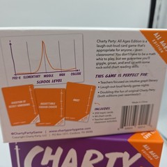 Charty Party! Hilarious Party Game ALL AGES Edition In EUC Complete