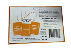 Charty Party The Game of Absurdly Funny Charts Adult Card Game SEALED NEW