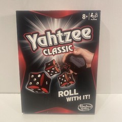 Hasbro Yahtzee Classic Roll With It! Game for 2+ Players Ages 8+