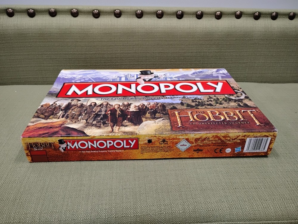 Monopoly The Hobbit an Unexpected Journey Edition, Complete