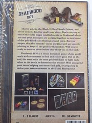 Deadwood 1876 by Facade Games Board Game – New – Sealed