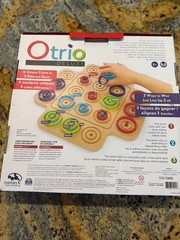 Otrio Deluxe Strategy Game By Marbles Brain Workshop Wooden Board 8+ Years, NEW!