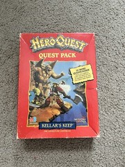 Vintage 1991 HeroQuest Kellar’s Keep Expansion Pack Milton Bradley Good Shape