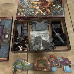 Dark World Board Game Fantasy RPG 1992 2002 Vintage Mattel 100% Believe Complete