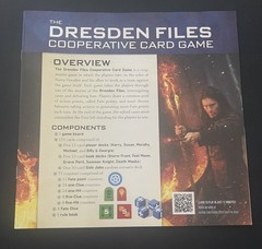 The Dresden Files Cooperative Card Game + Expansions 1, 2, 3, 4, 5, Mouse & RA