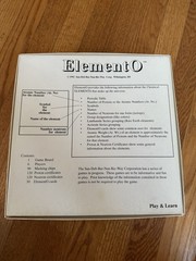 Original ElementO Periodic Table Board Game (1992)
