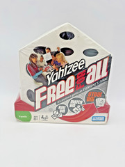 Yahtzee Free For All Family Game 2008 Ages 8+ Parker Brothers / NOB – READ