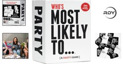 Who’s Most Likely To… Kinda Clean Family Edition – 250 Fun Party Prompt Cards