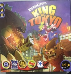 Monster Fun IELLO King of Tokyo Board Game 2014 Richard Garfield 100% Complete!