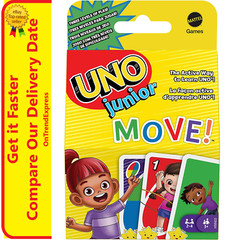 UNO Junior Move! Kids Card Game Extension Pack