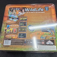 Imagination WildLife DVD Board Game In Tin 2-4 Players Ages 8+ Identity Games