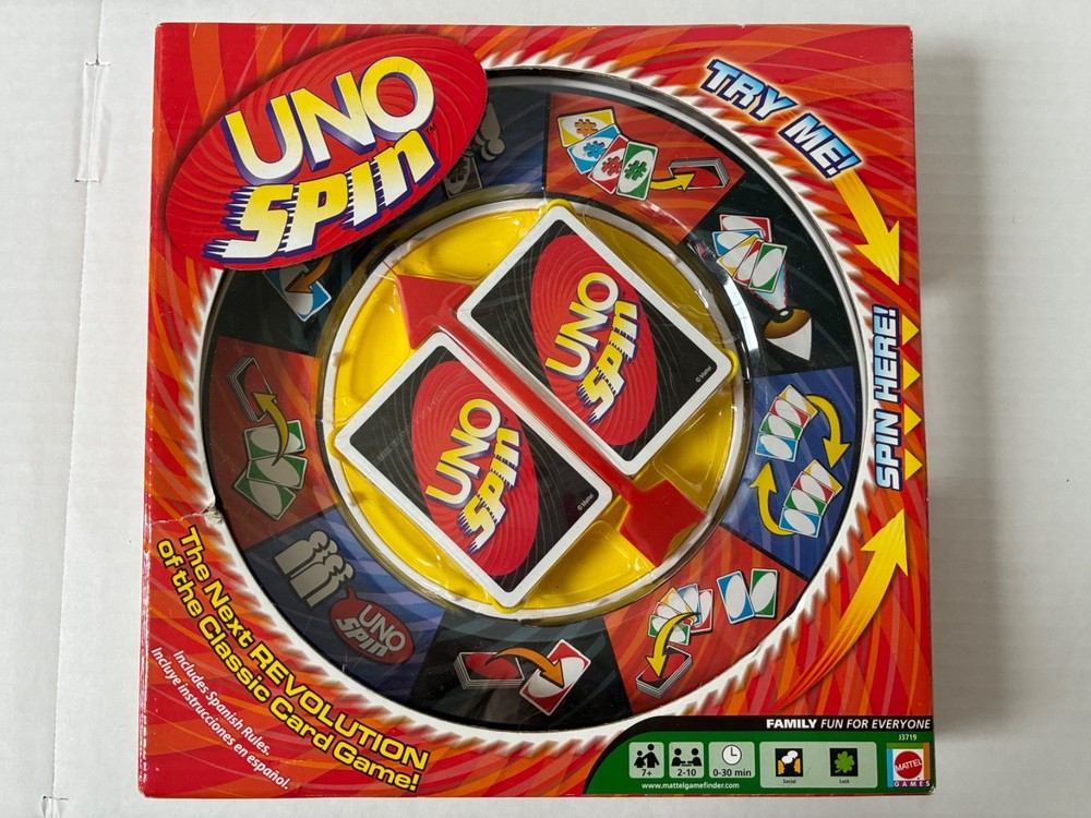 Mattel Uno Spin Game
