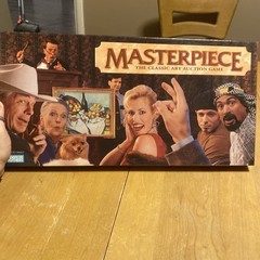 COMPLETE W/O EASEL 1996 Masterpiece Classic Art Auction Parker Brothers Game