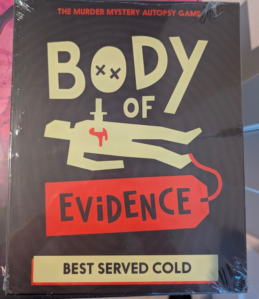 Body of Evidence: Best Served Cold – Murder Mystery Autopsy Game (New/Sealed)