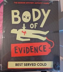 Body of Evidence: Best Served Cold – Murder Mystery Autopsy Game (New/Sealed)