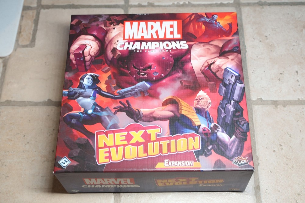 Marvel Champions Card Game – Next Evolution Expansion – Complete, Half Sealed