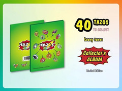 Looney Tunes Tazos (Complete 40/40) + Album (See the photos)