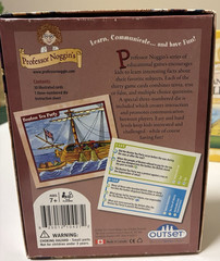 Lot 4 Professor Noggins Card Game Countries Civilizations Wonders World American
