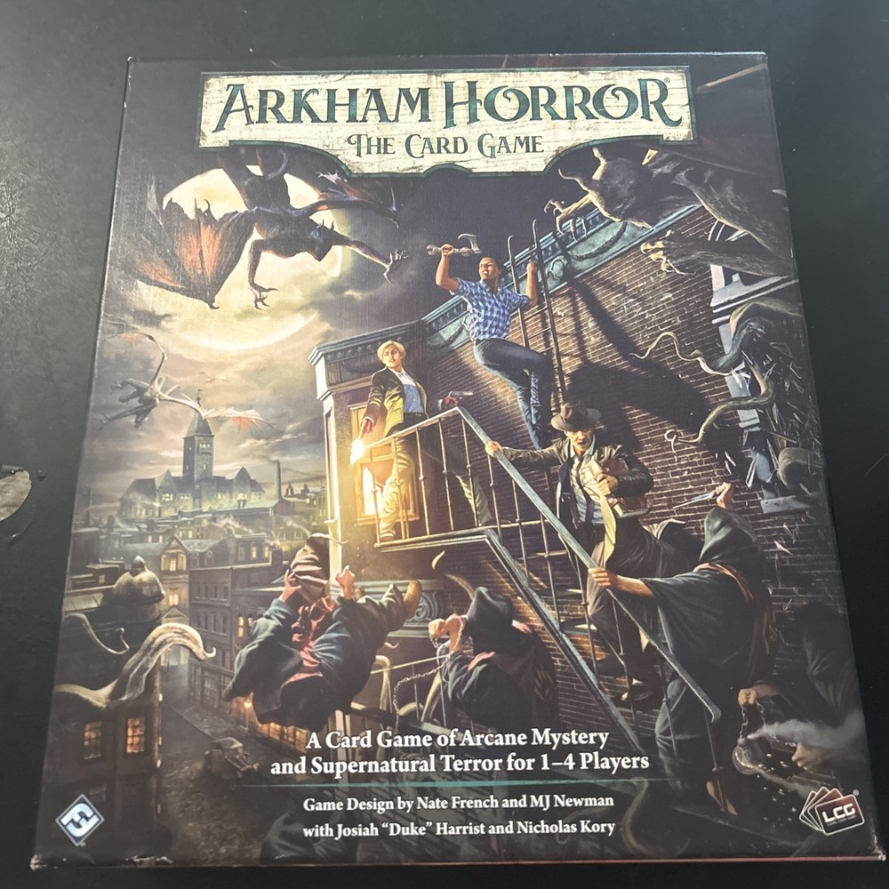 Arkham Horror: The Card Game Core Set Used Once