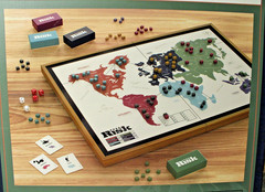 Risk Grand Edition Folding Wooden Board GameNew Factory Sealed
