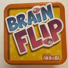 New – FoxMind Games Brain Flip – Ages 6+ | 2-6 players
