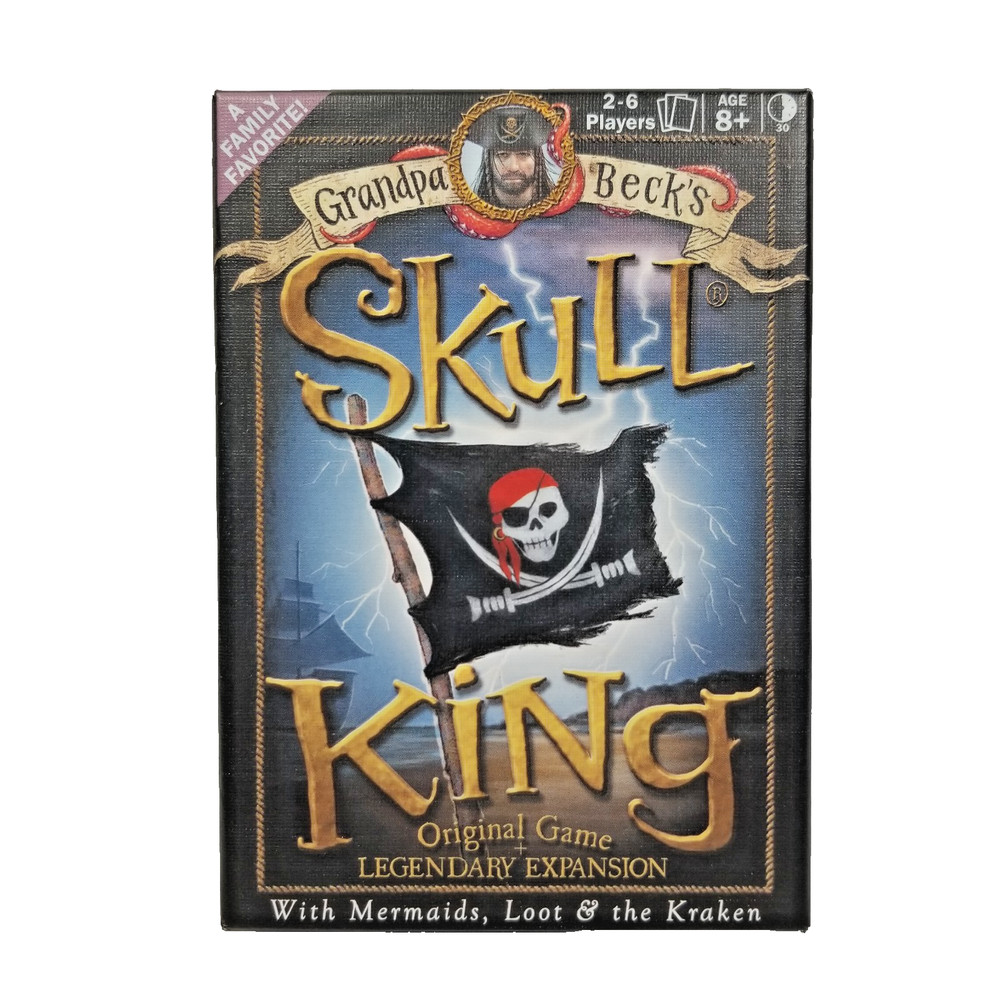 Grandpa Beck’s Games SKULL KING Card Game with Legendary Expansion 100% Complete